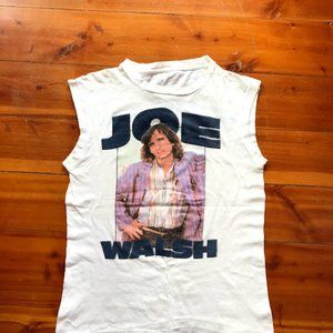 Joe Walsh 1985 Tour 2 Sided Muscle T